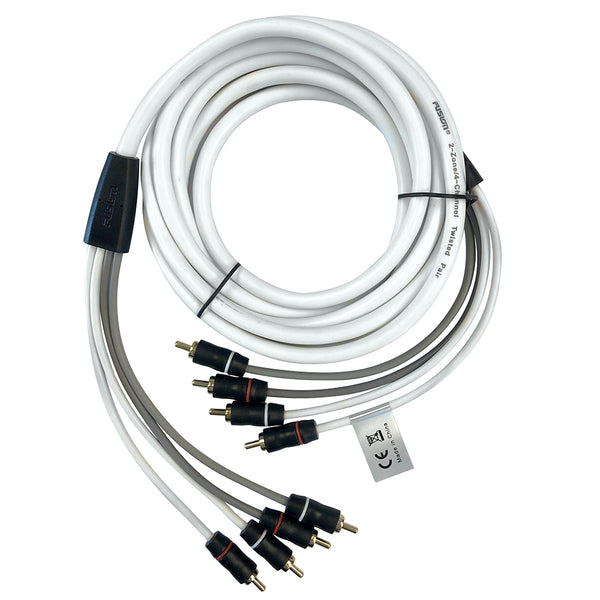 Fusion RCA Cable - 4 Channel - 12&#39;