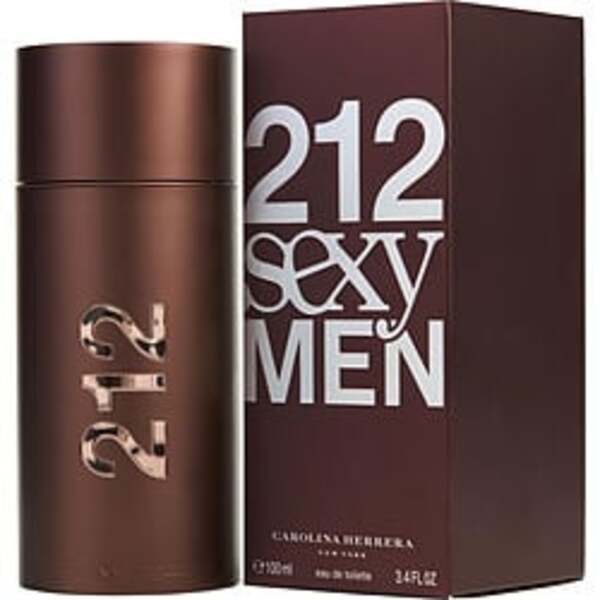 212 Sexy By Carolina Herrera Edt Spray 3.4 Oz For Men
