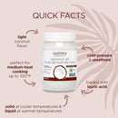 Nutiva Organic Virgin Coconut Oil, 29 oz - Premium Quality Cooking and Baking Oil Nutiva Nutiva