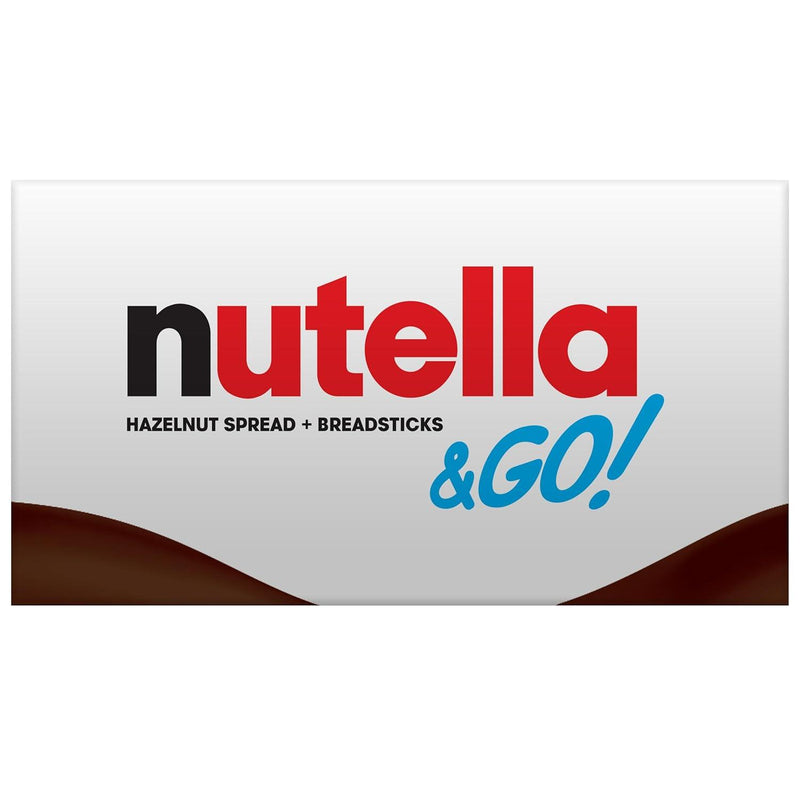 Nutella & GO! Bulk 12 Pack, Hazelnut and Cocoa Spread with Breadsticks,1.8 Oz Each Ferrero