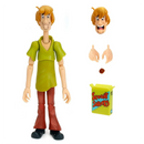 Scooby-Doo! Wave 1 Shaggy Action Figure – 1:12 Deluxe Scale by Jada Toys – 6" Tall, Fully Articulated, Collector Packaging