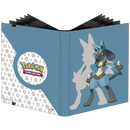 Ultra Pro | Pokemon Elite Series: Lucario 9-Pocket Zippered PRO Binder | Trading Card Game Accessory| Ages 6+