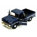 1966 Chevy C10 Pickup Truck, Blue - Motor Max 73355L - 1/24 Scale Diecast Model Toy Car