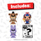 Bitty POP: FNAF- Freddy 4PK Funko Pop Vinyl