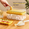 One-button Press Type Ice Mold Box Plastics Ice Cube Maker Ice Tray Mold With Storage Box With Lid Bar Kitchen Accessories