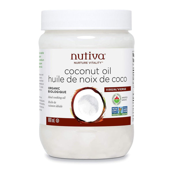 Nutiva Organic Virgin Coconut Oil, 29 oz - Premium Quality Cooking and Baking Oil Nutiva Nutiva