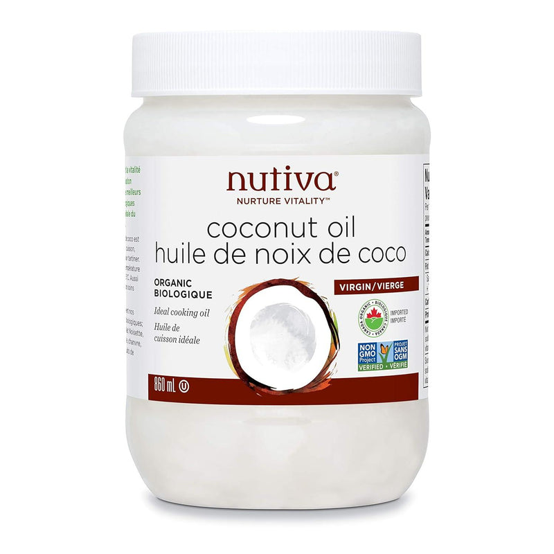 Nutiva Organic Virgin Coconut Oil, 29 oz - Premium Quality Cooking and Baking Oil Nutiva Nutiva