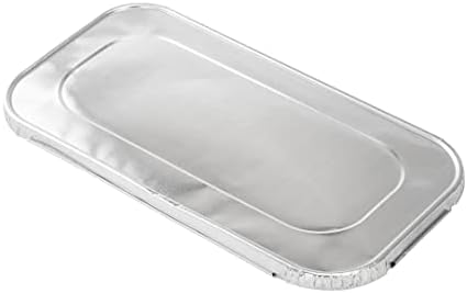 Foil Steam Table Pan Lid, 1/3 Size  - 100/Case Aluminium Cookware Disposable