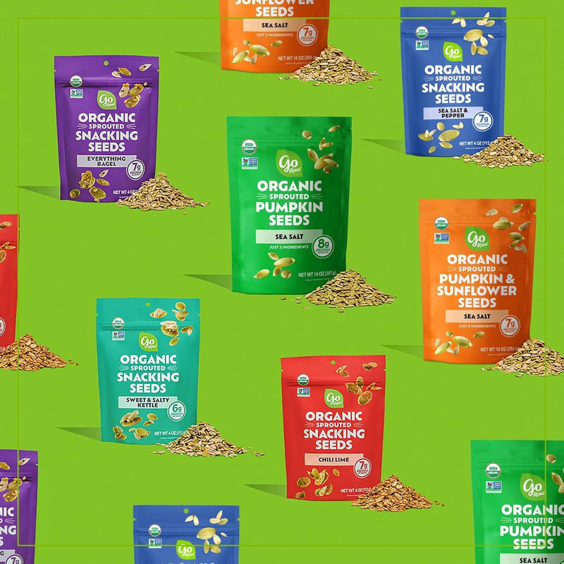 Go Raw Organic Sprouted Pumpkin Seeds, 14 Oz Go Raw Go Raw