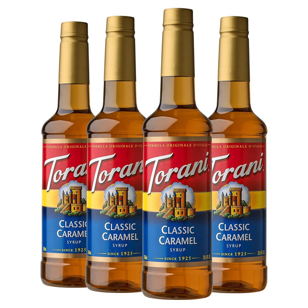 Torani Syrup, Classic Caramel, 25.4 Ounces (Pack of 4) Torani
