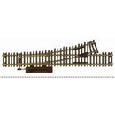 Code 83 Nickel Silver Manual Snap Switch Left HO Scale Atlas Trains