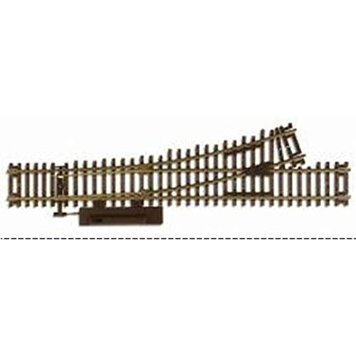 Code 83 Nickel Silver Manual Snap Switch Left HO Scale Atlas Trains