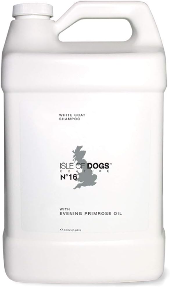 All Systems Isle of Dogs Coature No 16 White Coat Evening Primrose Oil Shampoo 1 Gallon