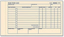 REDIFORM Time Card Pad, Daily, 2-Sided, Manila, 4.25" x 7", 100 Cards (4K406)