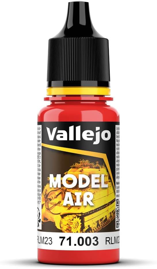 Vallejo Scarlet Red Paint, 17ml