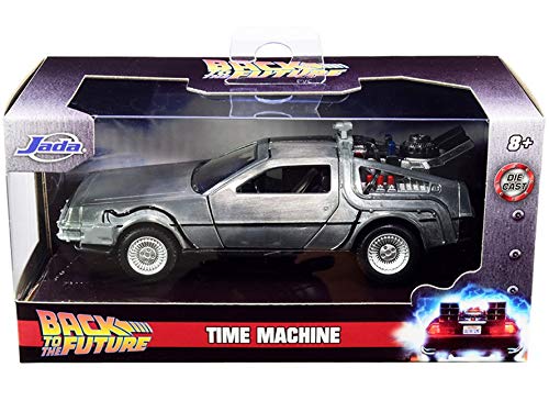 Delorean DMC Time Machine, Back to The Future I - Jada Toys 32185-1/32 Scale Diecast Model Toy Car