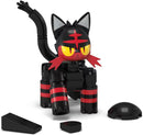 MEGA Pokémon Litten Pokeball Building Toy Kit, Poseable Action Figure (32 Pieces) for Kids