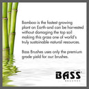Bass Brushes Medium Slicker Pet Brush – Bamboo Handle