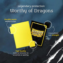 Dragon Shield Matte Dual Sleeves - Japanese Size | 60 CT - Smooth & Tough Premium TCG Sleeves - Compatible with Yu-Gi-Oh, Naruto, Cardfight & Vanguard | Crypt