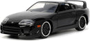 Jada Fast & Furious 1:32 1995 Toyota Supra Die-Cast Car, Toys for Kids and Adults(Black)