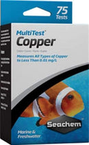 Seachem MultiTest Copper Test Kit, Size: 75 tests