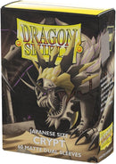 Dragon Shield Matte Dual Sleeves - Japanese Size | 60 CT - Smooth & Tough Premium TCG Sleeves - Compatible with Yu-Gi-Oh, Naruto, Cardfight & Vanguard | Crypt