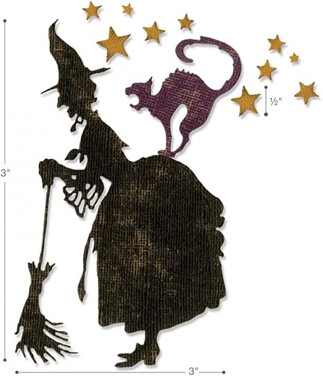 Sizzix Thinlits By Tim Holtz Alterations - Witchcraft - 3 Piece Die Set