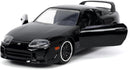 Jada Fast & Furious 1:32 1995 Toyota Supra Die-Cast Car, Toys for Kids and Adults(Black)