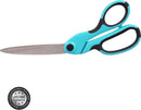 SINGER 00562 9-1/2-Inch ProSeries, Heavy Duty Bent Sewing Scissors, Teal - For Cutting Fabric, Denim, Paper & More (One-Pack)