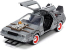 Jada Toys Back to The Future Part III 1:32 Time Machine Die-cast Car, Toys for Kids and Adults