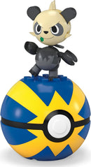MEGA Pokemon Pancham Building Toy Kit, Poseable Action Figure (26 Pieces) for Kids