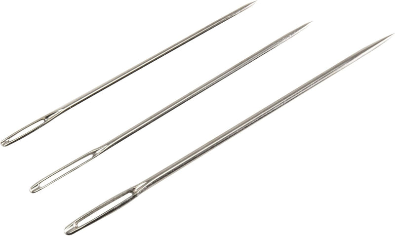 Singer Large Eye Hand Needles On Magnet, 12-Count