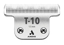 Andis 64075 Ultra Edge Dog Clipper Blade - Constructed Of Carbonized Steel, Exclusive Hardening Process With Long-Lasting Sharp Edges, 1/50-Inch Cut Length - For Larger Animals, Size-30, Chrome