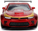Jada Toys Metals Die-Cast Avengers 2016 Chevy Camaro, 1:32 Scale Die-Cast Vehicle Red, Red and Yellow