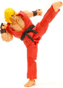 Jada Street Fighter II 6" Ken Figure Action Figure, Toys for Kids and Adults