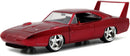 Jada Toys Fast & Furious Dom's Dodge Charger Daytona DIE-CAST Car, 1: 24 Scale Red