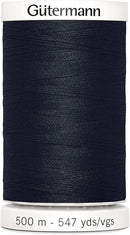 Gutermann Sew-All Thread 547 Yards-Black