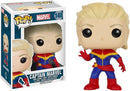 Funko POP Marvel: Unmasked Captain Marvel Vinyl Figure