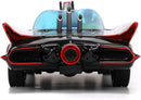 Jada Toys Classic TV Series Batmobile 1:24 Scale Diecast Car with 2.75" Batman, Robin, Penguin, & The Joker Figures