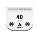 Andis 64075 Ultra Edge Dog Clipper Blade - Constructed Of Carbonized Steel, Exclusive Hardening Process With Long-Lasting Sharp Edges, 1/50-Inch Cut Length - For Larger Animals, Size-30, Chrome