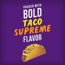 Taco Bell Taco Supreme Sunflower Seeds, Keto-Friendly Snack, 5.35 oz Bag, Pack of 12, Conagra Conagra