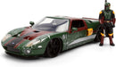 Jada Star Wars Boba Fett with 2005 Ford GT Die-Cast Vehicle and Figure Set 1:24 Scale Toys