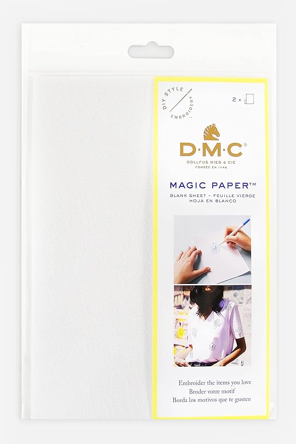 DMC Vierge 5A Blank Magic Sheet x 2 A5, 14,8 x 0,02 x 21 cm, Various, 2 unité(s)