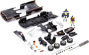 Jada Toys DC Comics Batman Classic TV Series Batmobile DIE-CAST Car Model Kit, 1: 24 Scale Vehicle & 2.75" Collectible Metal Figurine, Build N’ Collect, Black