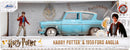 Jada Harry Potter 1:24 1959 Ford Anglia Die-cast Car and 2.75" Harry Potter Figure, Toys for Kids and Adults