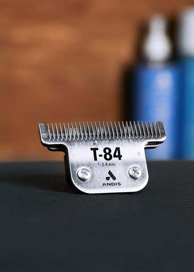 Andis 21641 Carbon-Infused Steel UltraEdge Pet Clipper Blade, Size-T-84, 3/32-Inch Cut Length