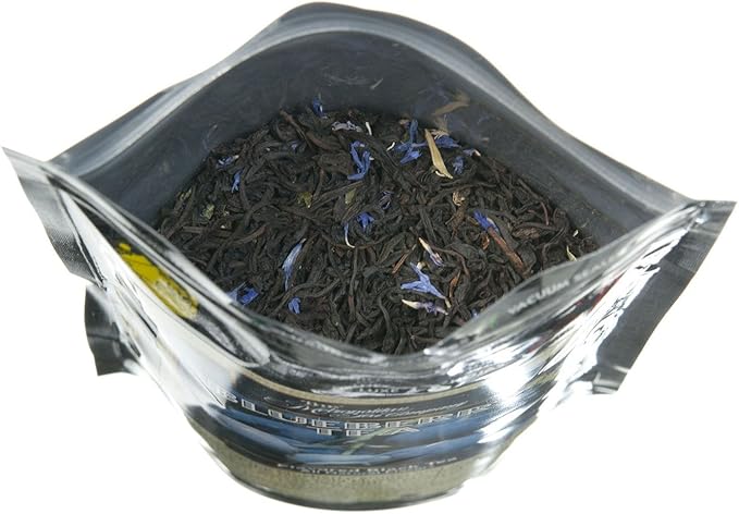 Metropolitan Tea Discovery Loose Tea Pack, Blueberry Flavored Black, 100gm