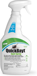 Elanco Animal Health QuickBayt Spot Spray | Premise Spray for Recreational Farms and Rural Environments | Controls Flies | 3oz Bottle