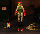 Jada Toys – Street Fighter II Cammy Action Figure - 1:12 Scale Collectible - Includes Interchangeable Heads, Hands, and Accessories - Ages 13+ - Classic Video Game Nostalgia