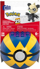 MEGA Pokemon Pancham Building Toy Kit, Poseable Action Figure (26 Pieces) for Kids